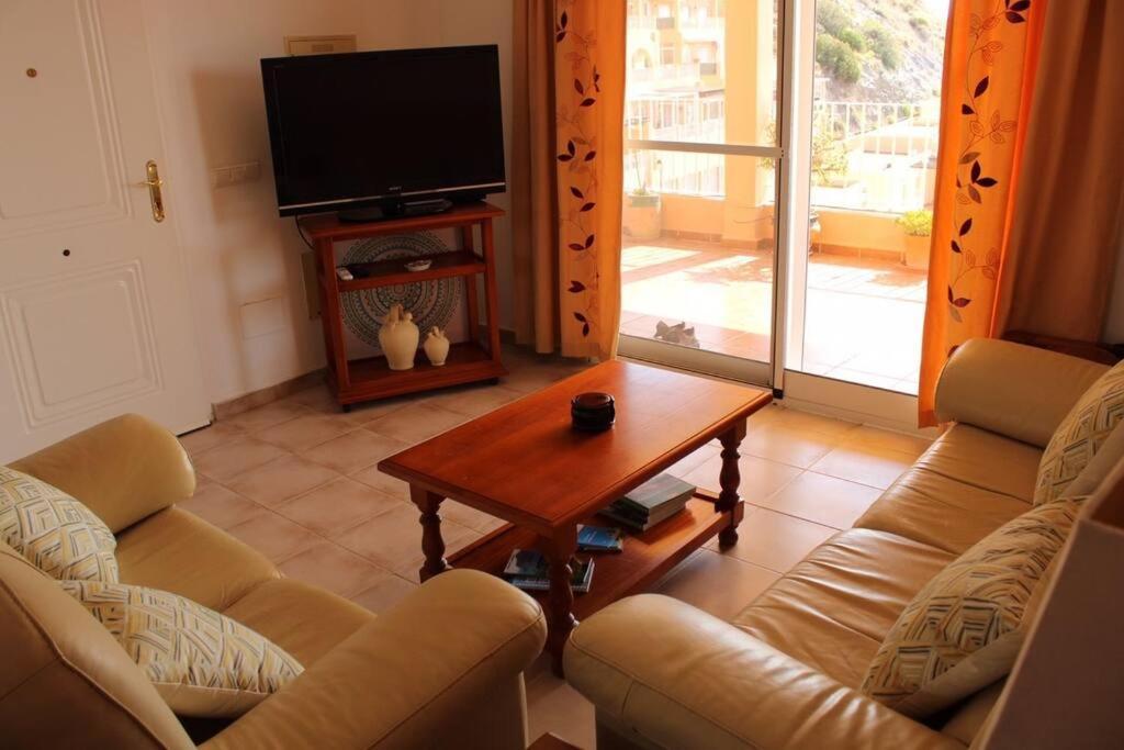 Great Sea View, Pool & Parking Apartment Mojacar Exterior photo