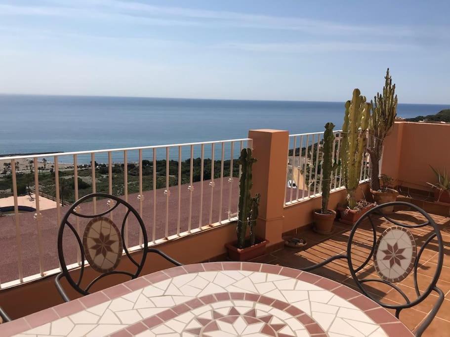 Great Sea View, Pool & Parking Apartment Mojacar Exterior photo