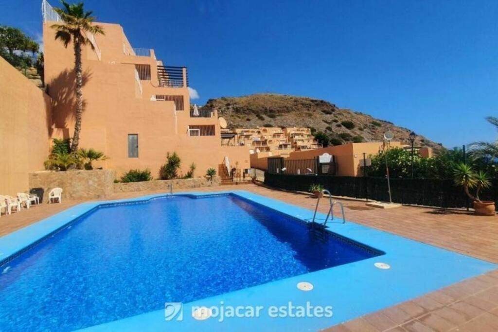Great Sea View, Pool & Parking Apartment Mojacar Exterior photo